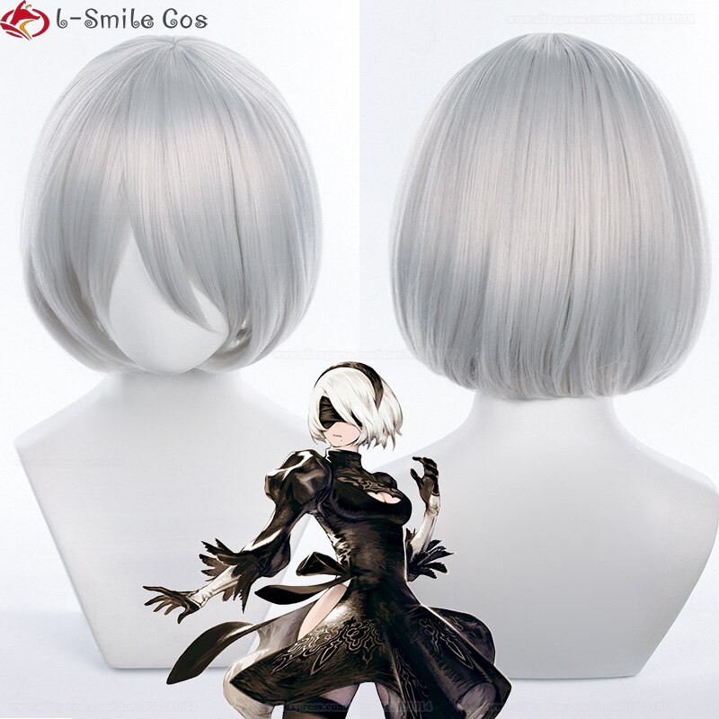 ִϸ̼ NieR: 丶Ÿ  No.2 Ÿ B 2B 9S,  2A 9S 2B ڽ , 28cm/33cm,    Ƽ  +  ĸ